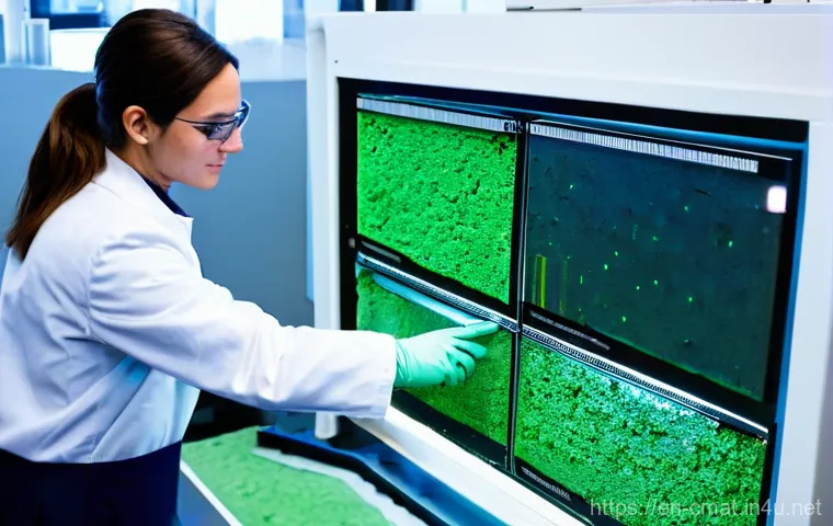 건설재료시험기사와 관련된 산업 동향 - **Prompt: The Sustainable Materials Engineer**
"A bright, modern laboratory bathed in natural li...