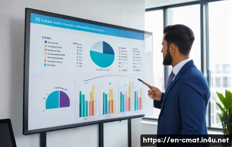건설재료시험 기술자의 고객 응대 방법 - A professional office meeting scene showing a confident construction materials technician explaining...